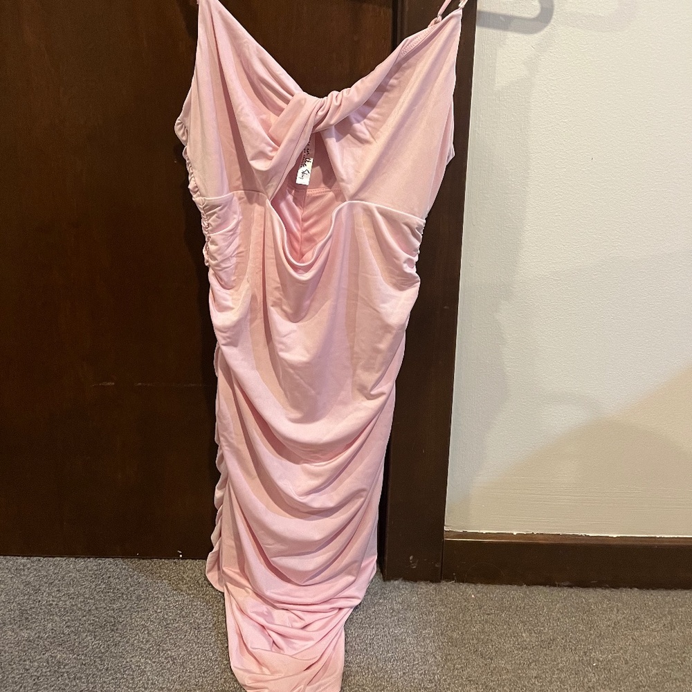 Lucy in the Sky Pink Margarita Bodycon Mini Dress Size M